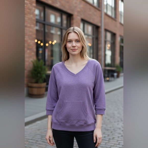 Energie Sweaters - Energie - Half Sleeve - Purple Sweater